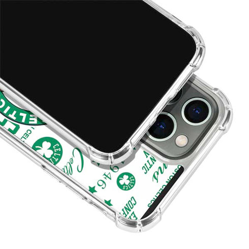 NBA Boston Celtics Historic Blast iPhone 15 Pro Clear Case